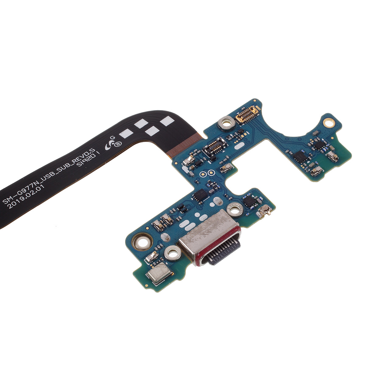 OEM Charging Port Flex Cable Replacement for Samsung Galaxy S10 5G SM-G977 OEM Charging Port Flex Cable Replacement for Samsung Galaxy S10 5G SM-G977